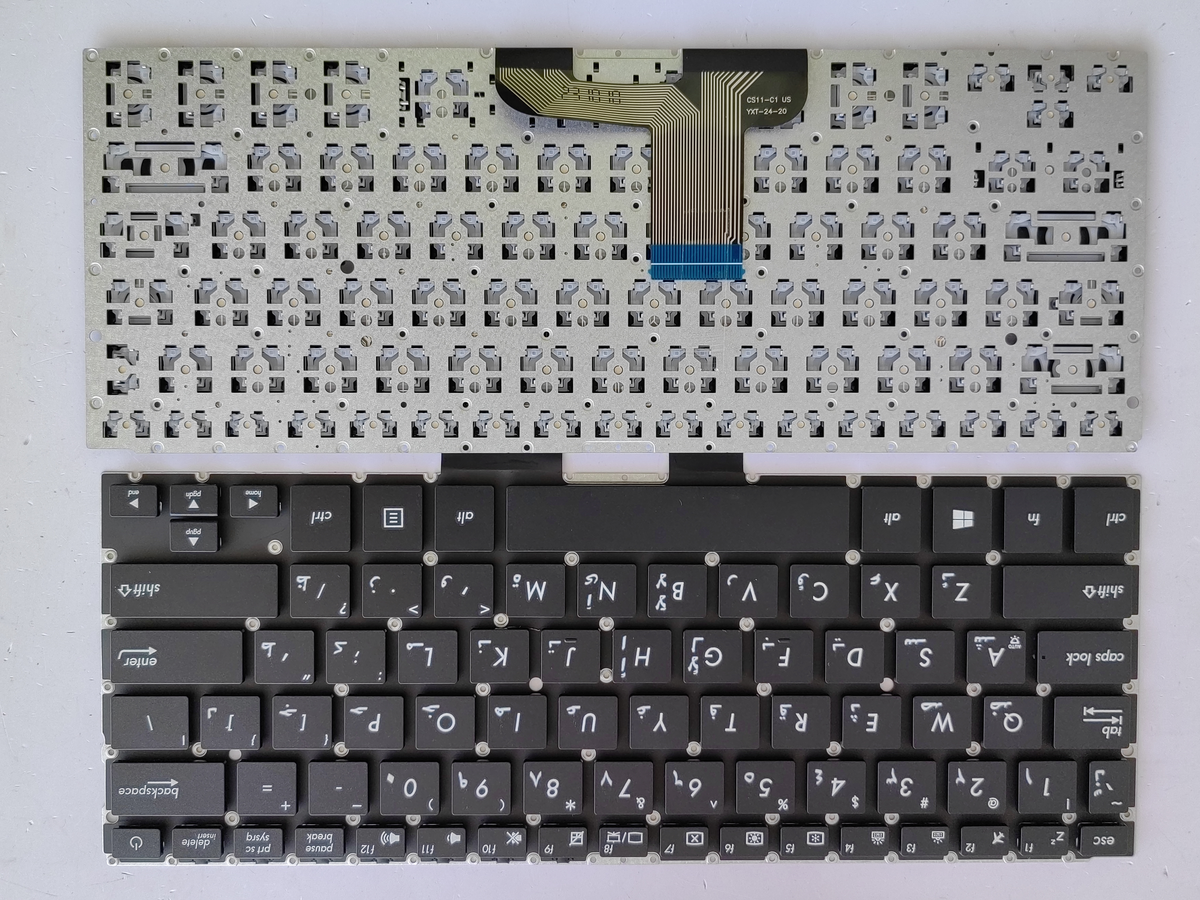 Picture of New Replacement Laptop Keyboard For ASUS UX310/UX410/U4000U BLACK (OEM) AR Layout